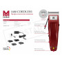 Машинка для стрижки волос Moser 1400 Cordless 1430-0050