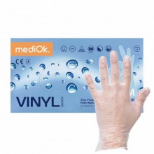 Перчатки виниловые MediOk "L" 100 шт/уп (50 пар)