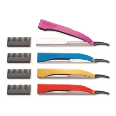 Бритва - шаветка Kiepe со съемным лезвием (с гребнем)